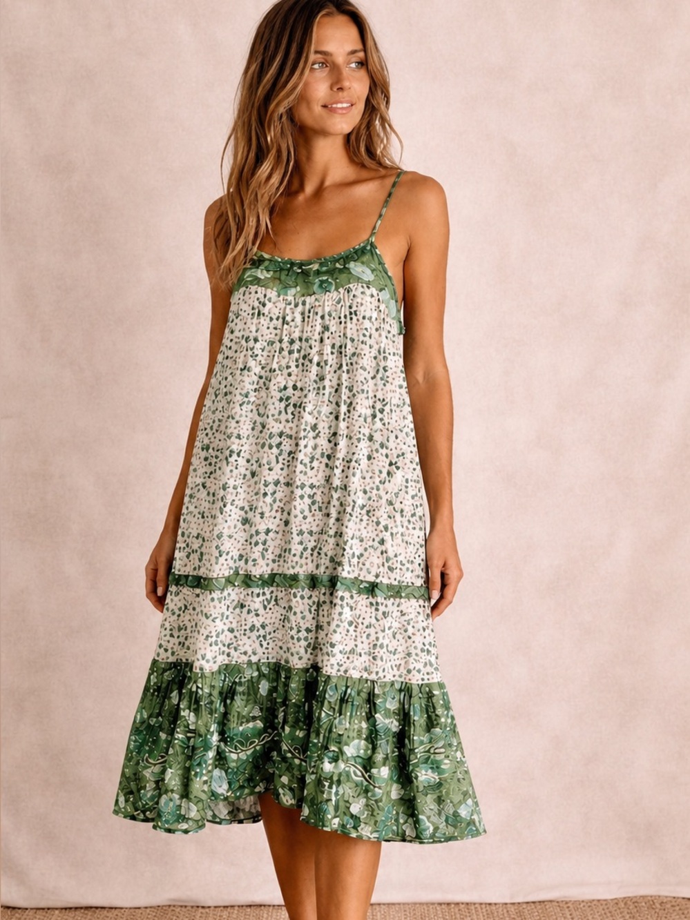 Spell and the Gypsy Collective Winona Strappy Dress Ivy XS